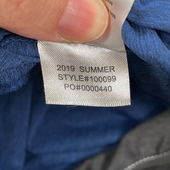 Rhone Shorts Mens XXL 38 x 6" Blue SWIFT KNIT Brief Lined Running 100099 - Picture 10 of 11